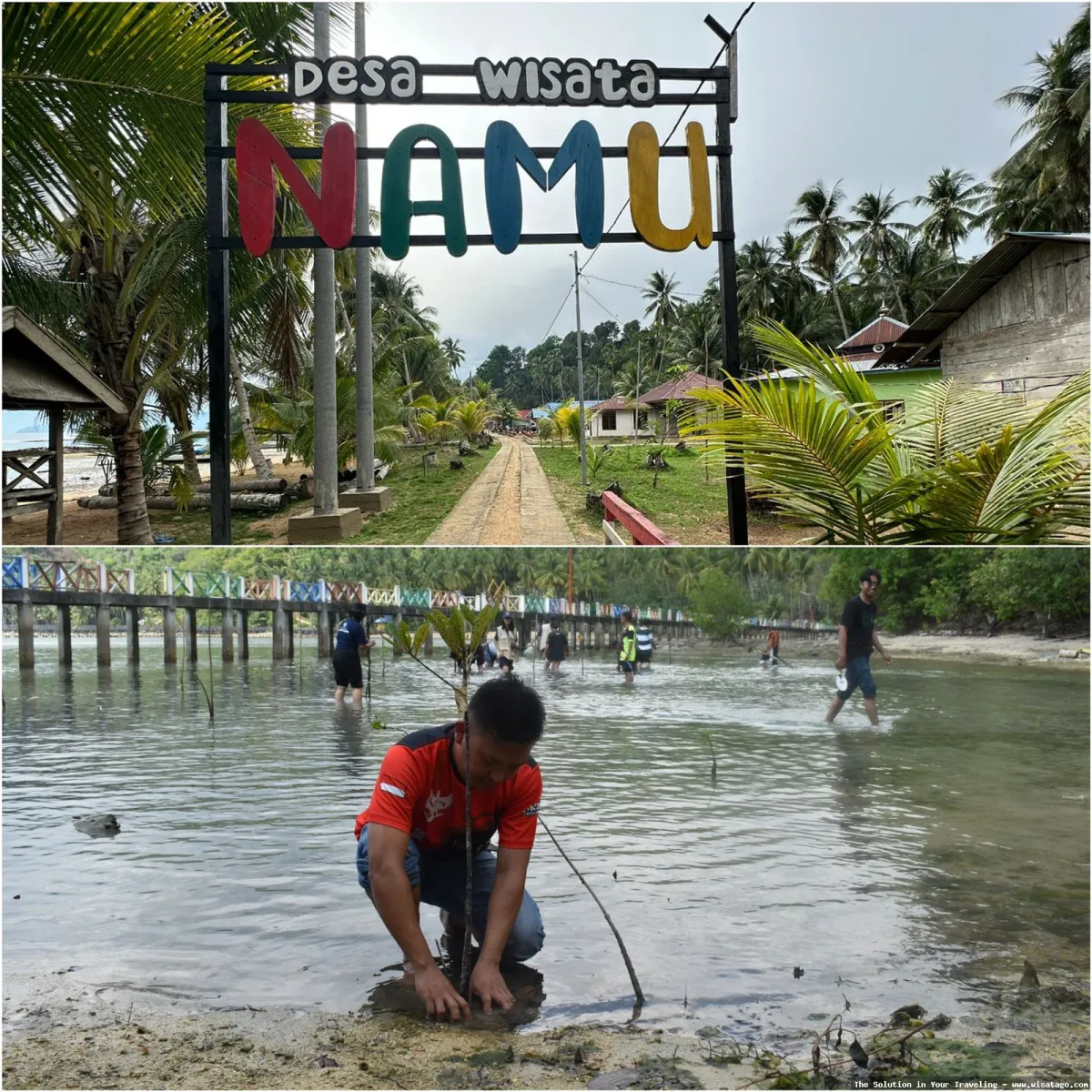 Pantai Desa Setenger yang mempesona.