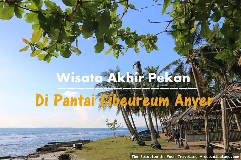 Pantai di Anyer yang mempesona.