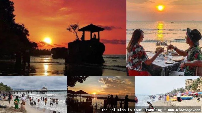 Pantai di Anyer yang indah menawan