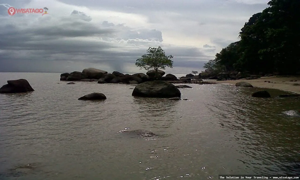 Pantai Gading, panorama alam Afrika.