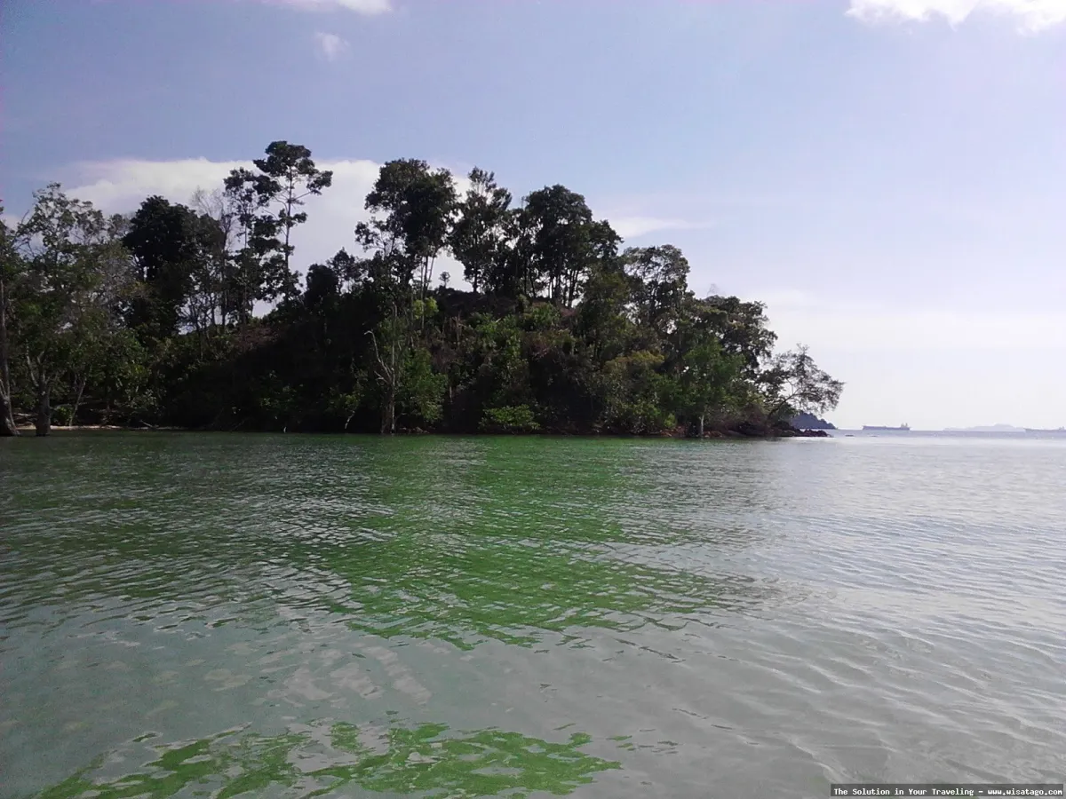 Pantai Galang Mas yang indah menawan