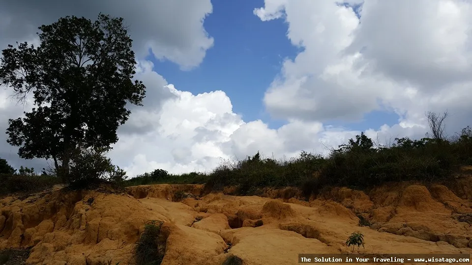 Pantai Galang Mas, pemandangan menawan