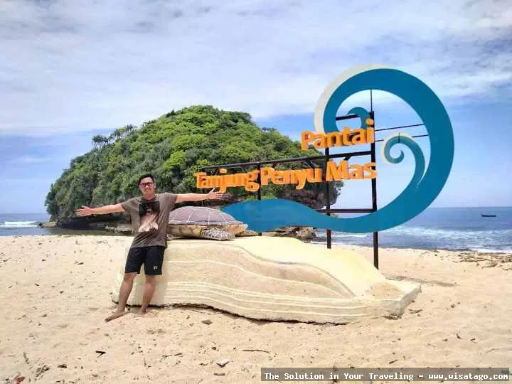 Pantai Galang Mas, pemandangan indah