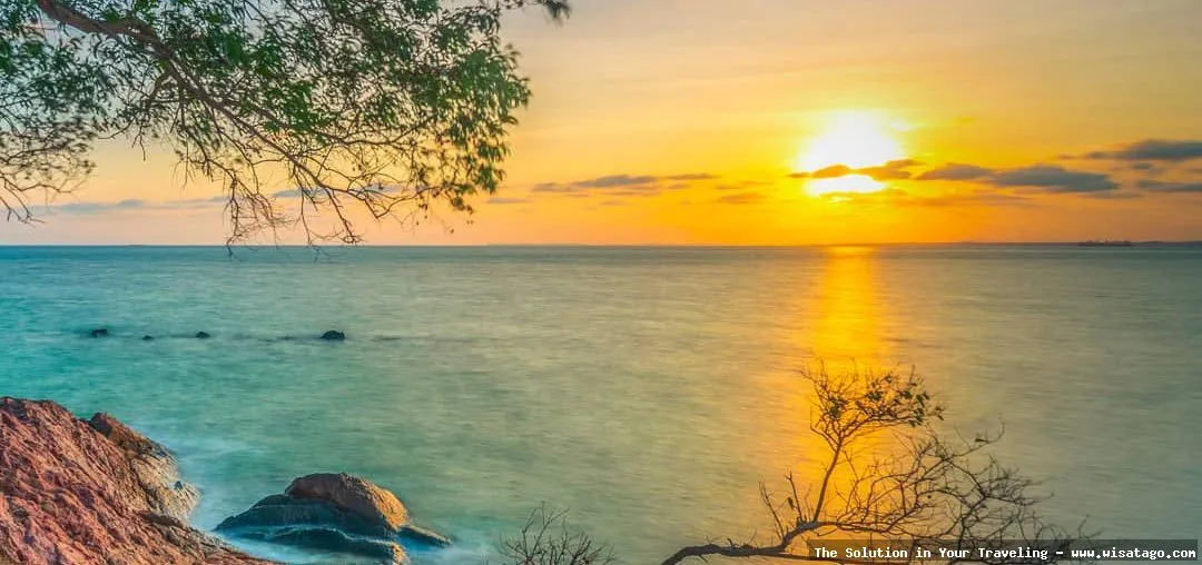 Pantai Galang Mas, pemandangan indah pesisir