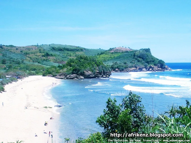 Pantai Gondo Mayit, pemandangan menakjubkan