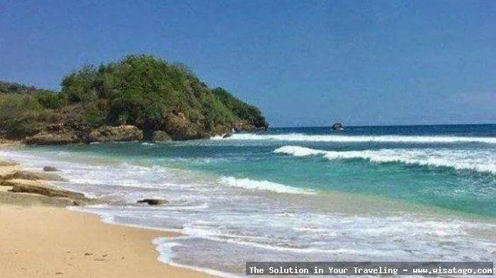 Pantai Gondo Mayit, pemandangan menakjubkan.