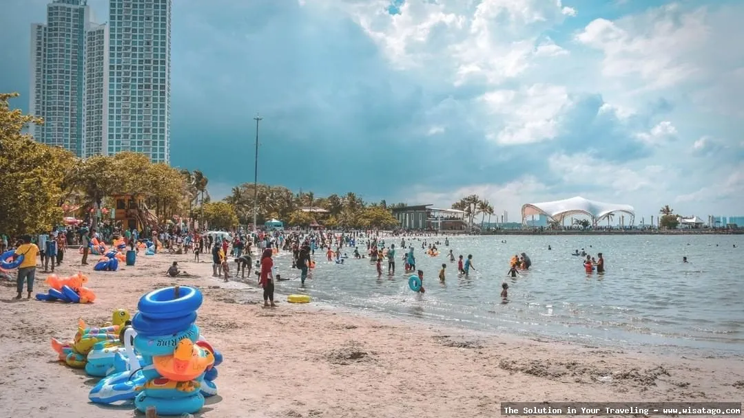 Pantai Impian, pasir putih menawan