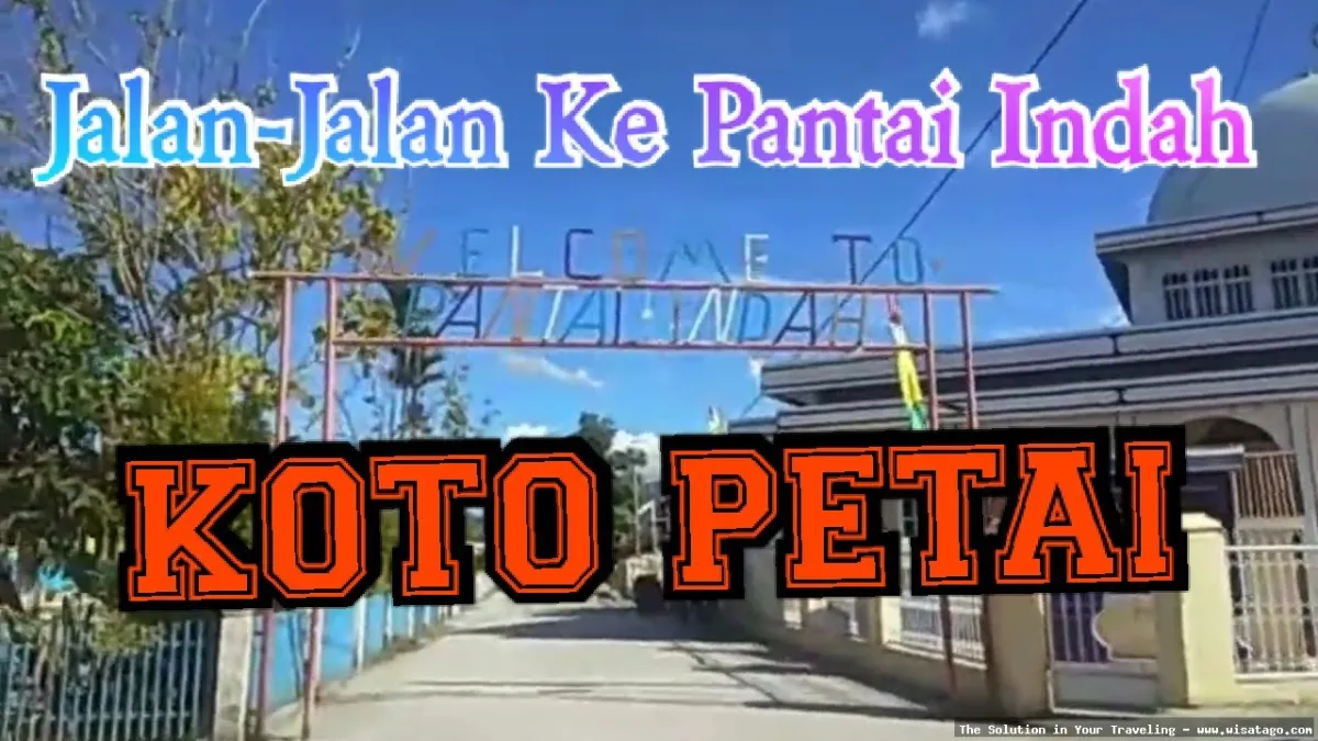 Pantai Indah Koto Petai yang memukau