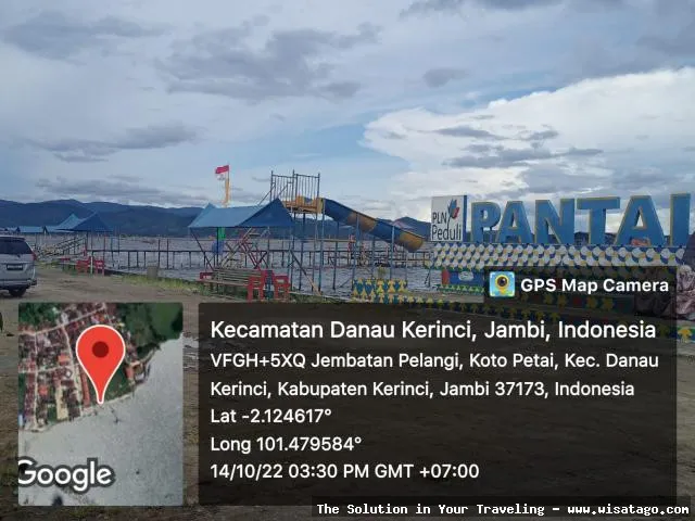 Pantai Indah Koto Petai, pemandangan eksotis