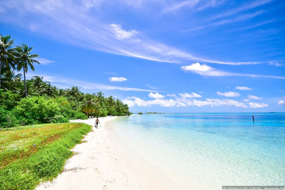 Pantai Indah Sergang Laut yang memukau