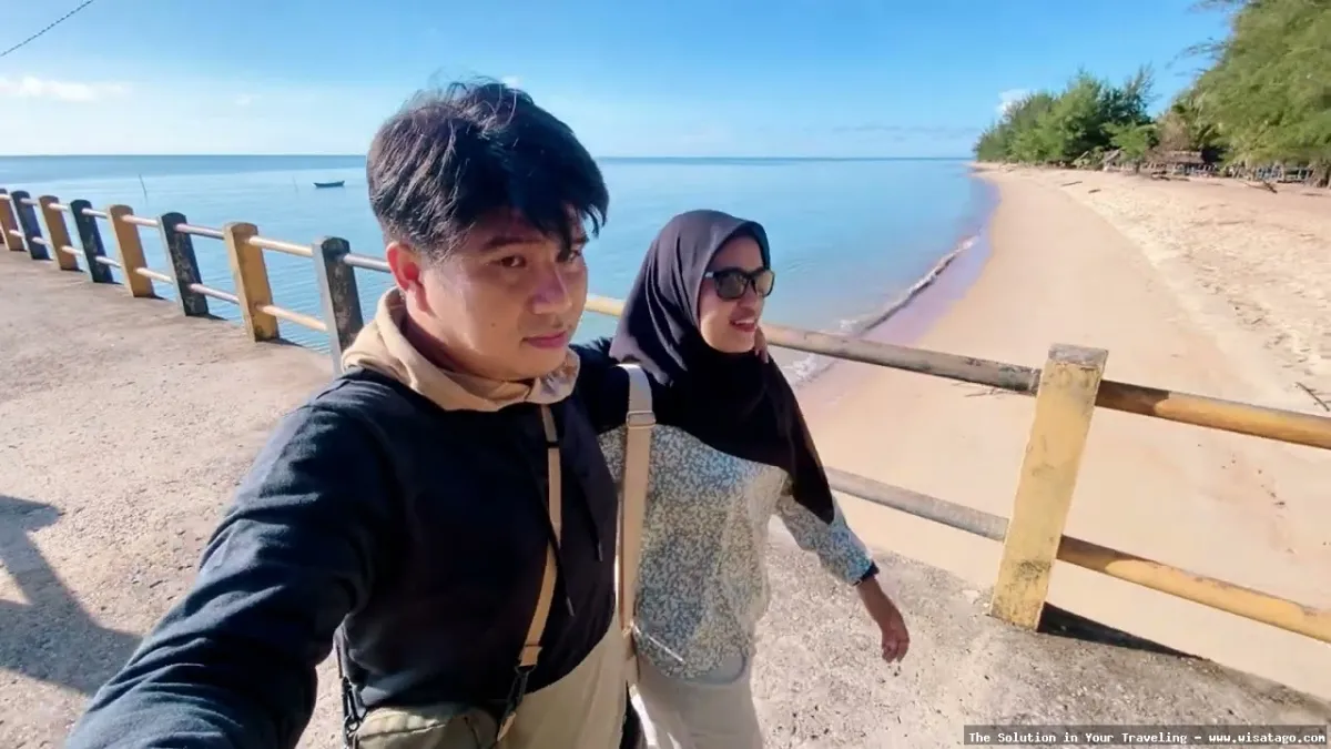 Pantai Indah Sergang Laut yang menawan