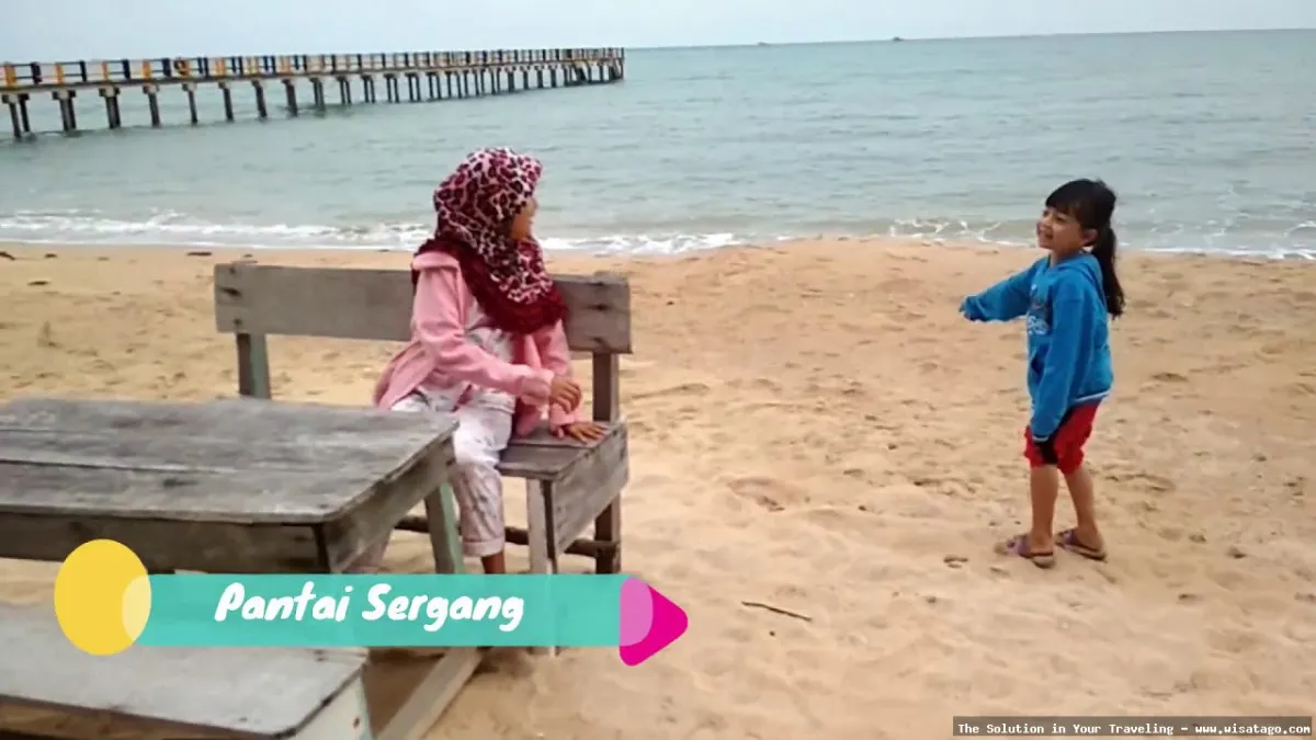 Pantai Indah Sergang Laut yang mempesona