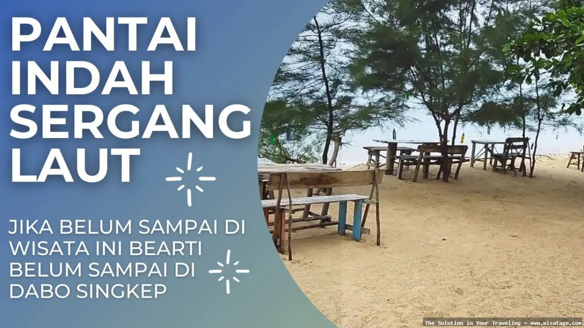 Pantai Indah Sergang Laut yang memukau