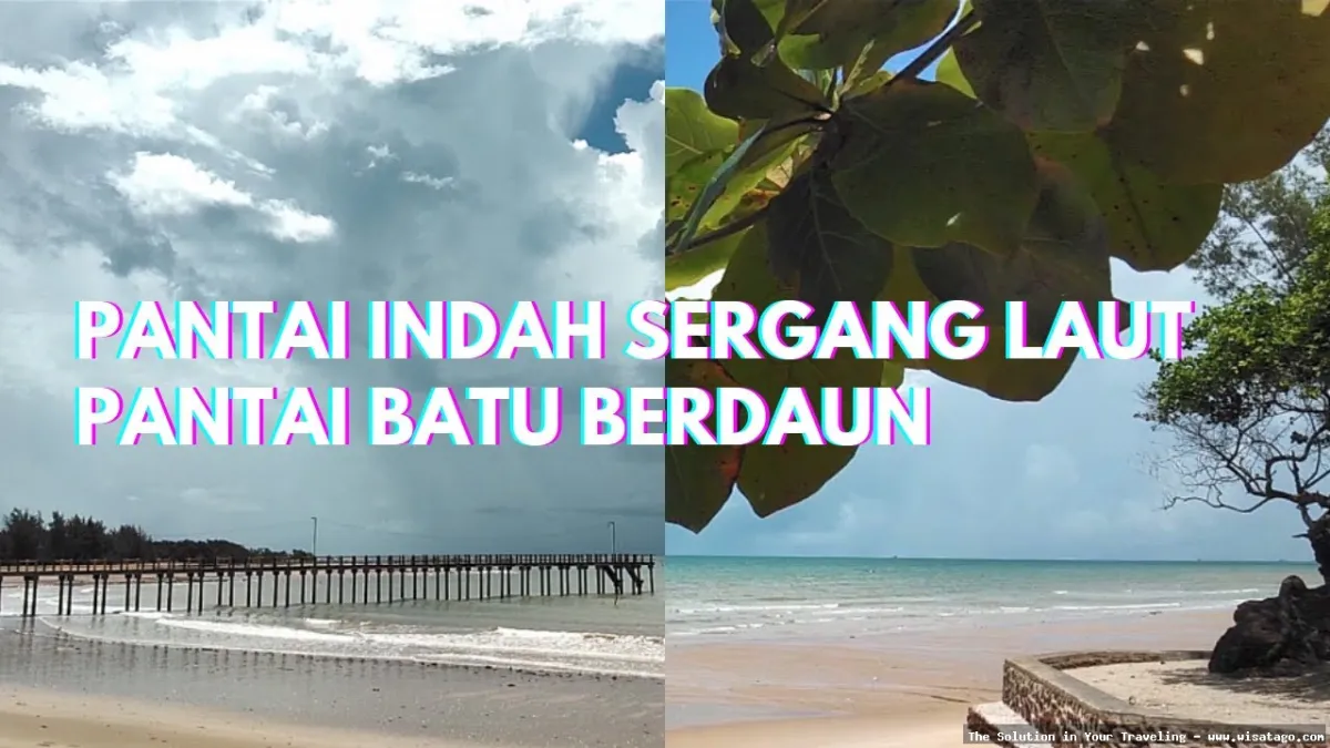Pantai Indah Sergang Laut memukau pengunjung