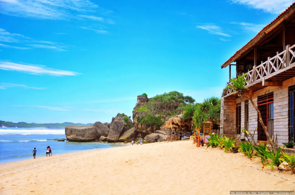 Pantai Indrayanti, pasir putih memukau