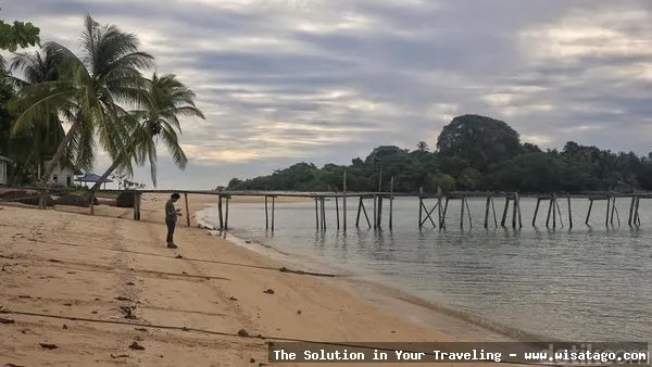 Pantai Kusik, pesona alam memukau