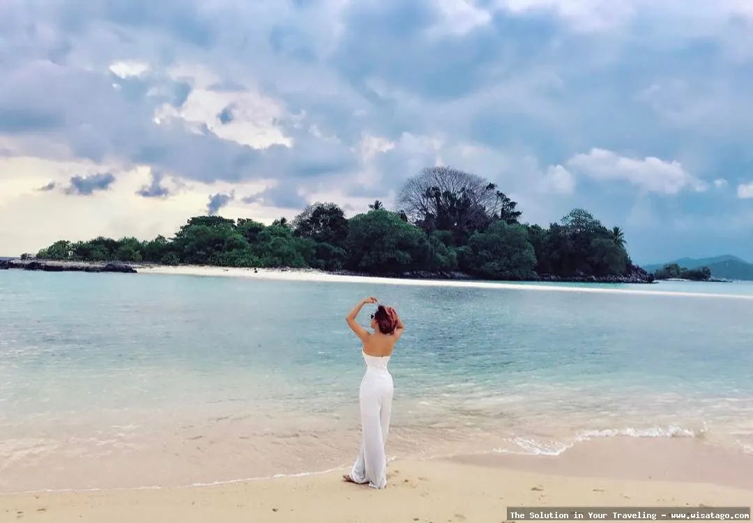 Pantai Kusik, keindahan alam memukau