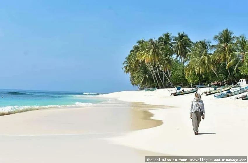 Pantai Laogi, keindahan alam memukau