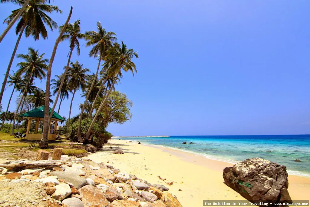 Pantai Laogi, keindahan alam memukau