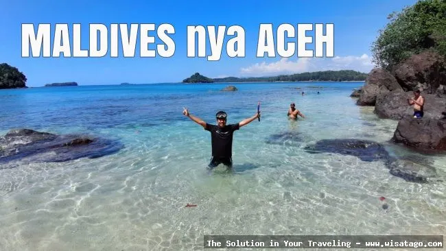Pantai Lhok Geulumpang yang indah mempesona