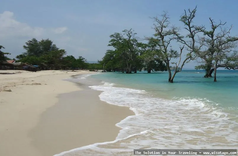 Pantai Lhok Mee, pantai pasir putih