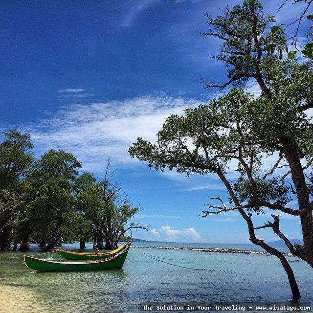 Pantai Lhok Mee, pantai pasir putih