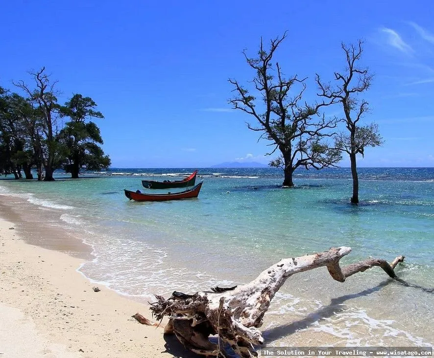 Pantai Lhok Mee, pantai pasir putih