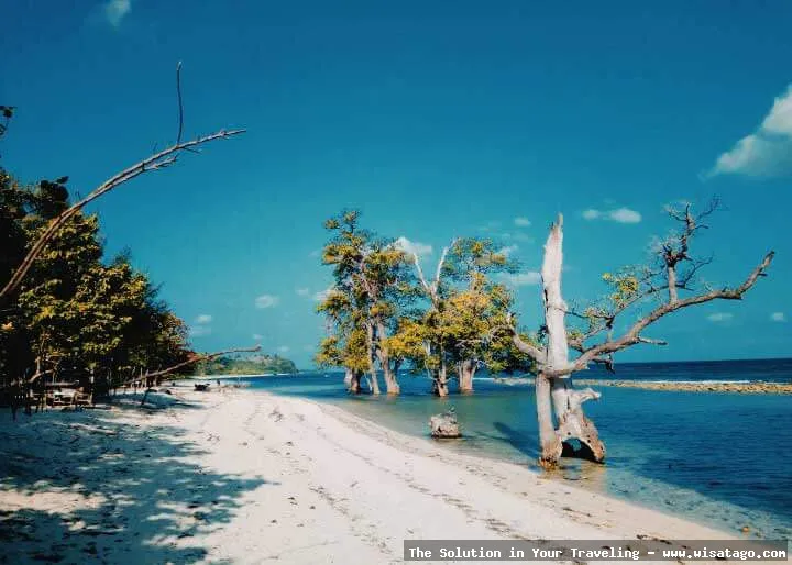Pantai Lhok Mee, pasir putih memukau