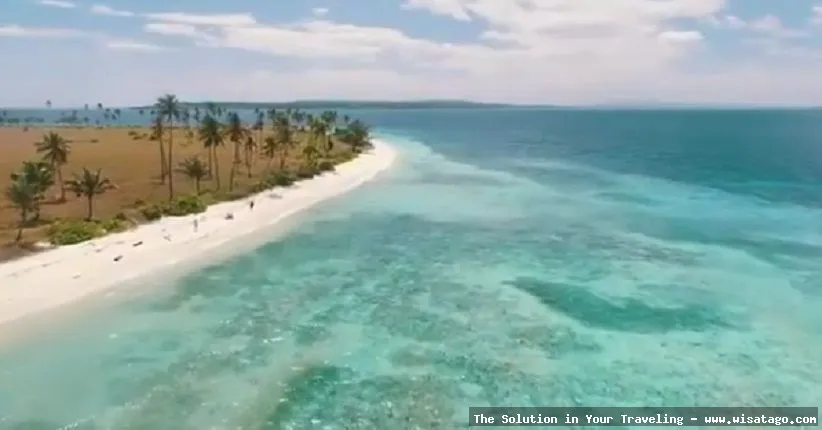 Pantai Liwutongkidi, keindahan laut Sulawesi