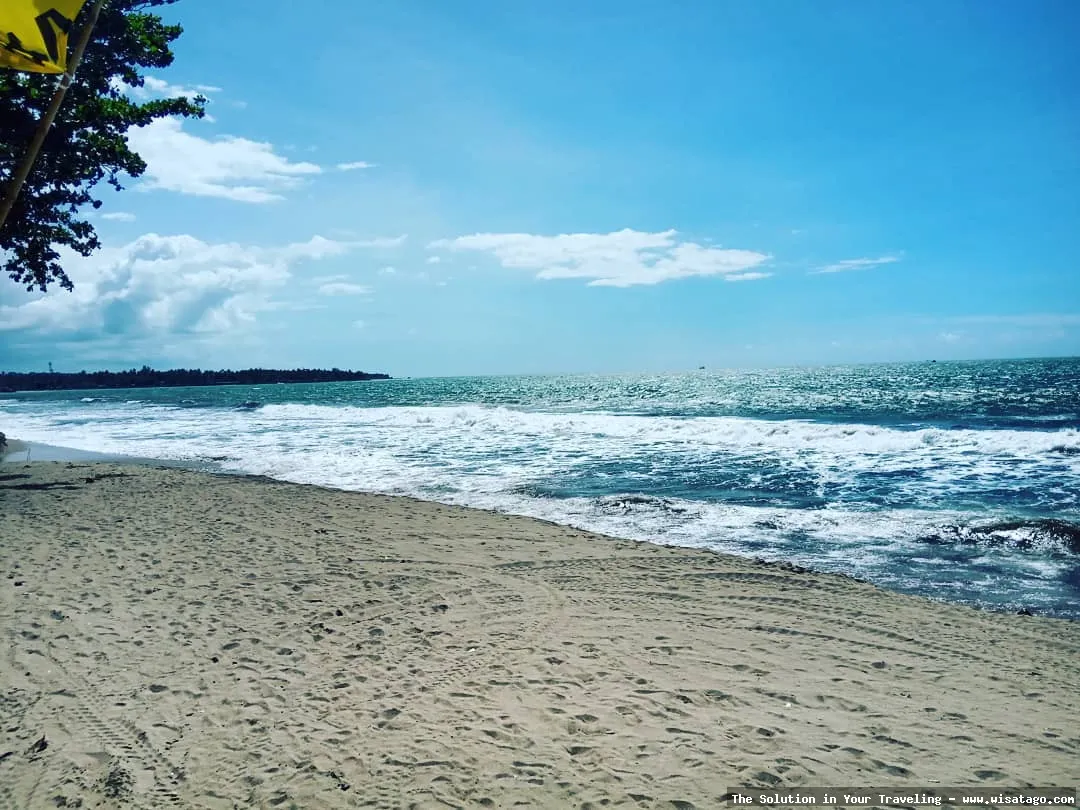 Pantai Marbela, pemandangan laut indah