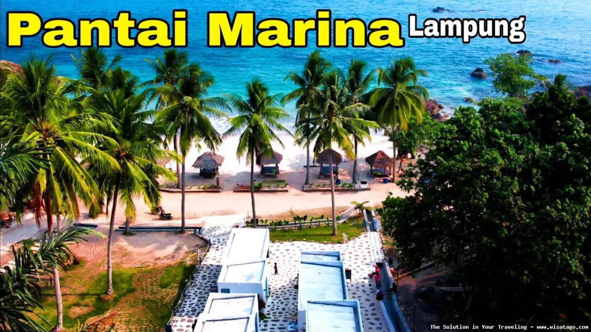 Pantai Marina Kalianda yang mempesona