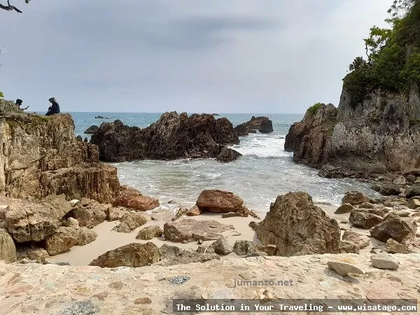 Pantai Marina Kalianda yang indah mempesona