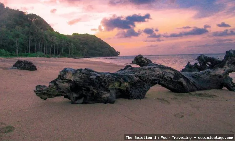 Pantai Mayangkara, pasir putih memukau