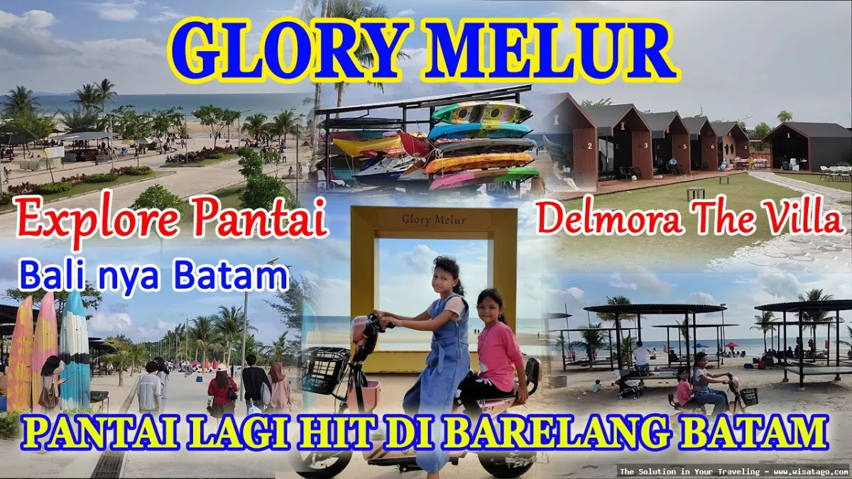 Pantai Melur, keindahan alam memukau.