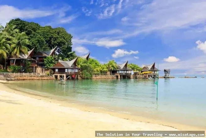 Pantai Melur Batam, pasir putih memukau
