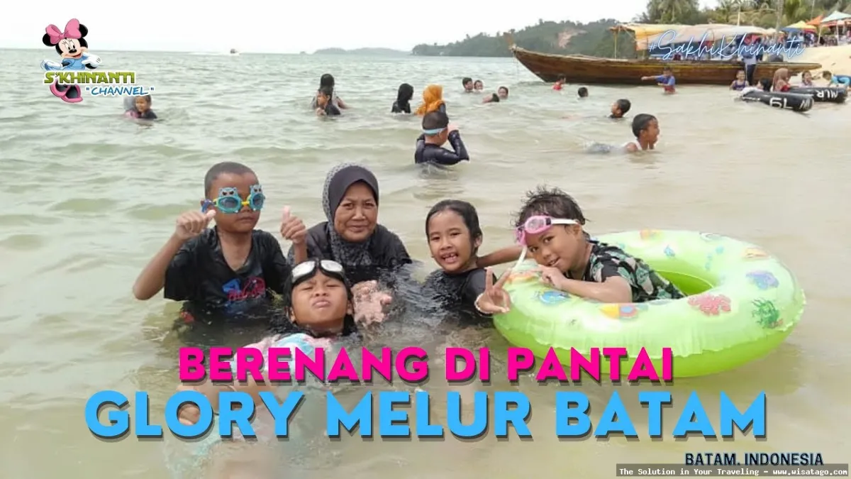 Pantai Melur Batam, pasir putih alami