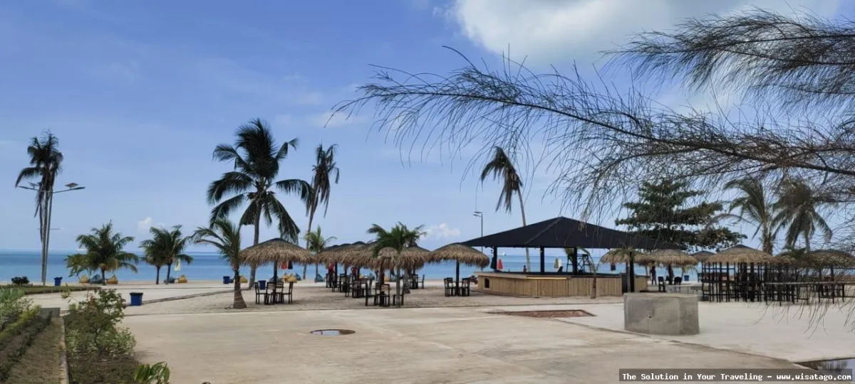 Pantai Melur Batam, pasir putih mempesona