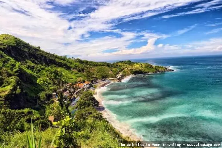 Pantai Menganti di Kebumen yang indah
