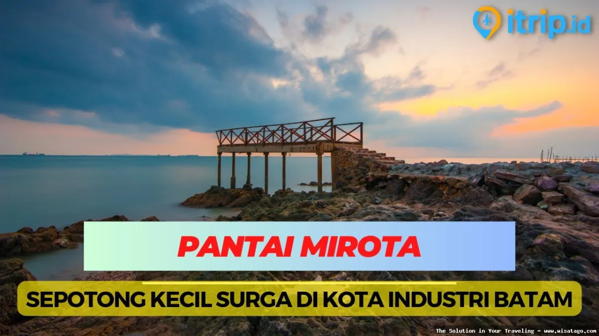 Pantai Mirota: keindahan pantai selatan.