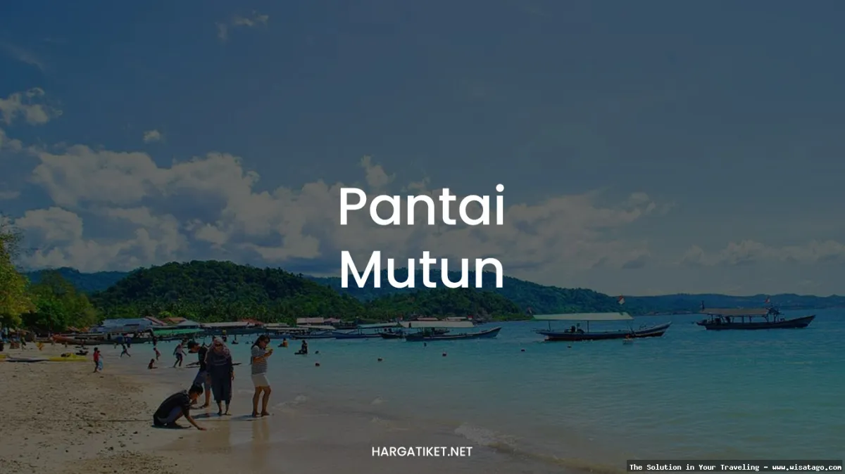 Pantai Mutun, pasir putih memesona