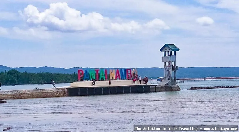 Pantai Nambo, pasir putih mempesona