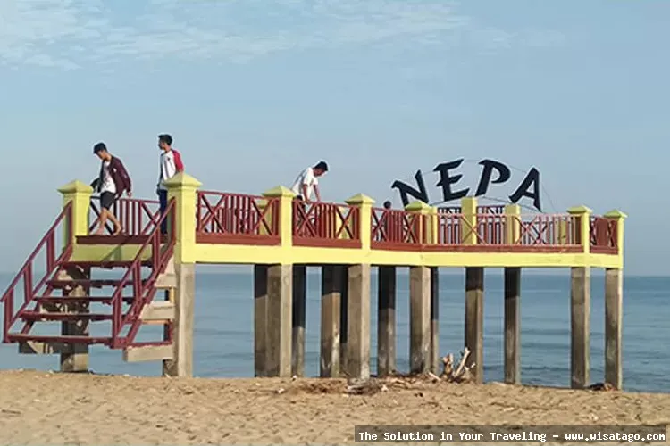 Pantai Nepa, pasir putih memesona
