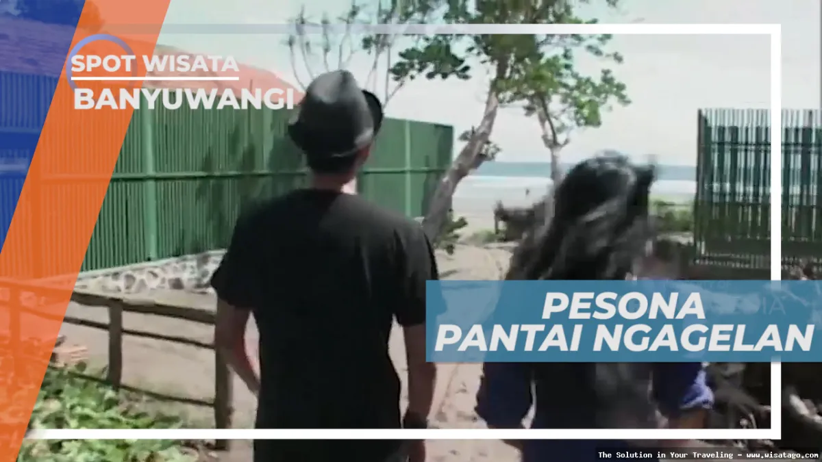Pantai Ngagelan, pesona pantai selatan.