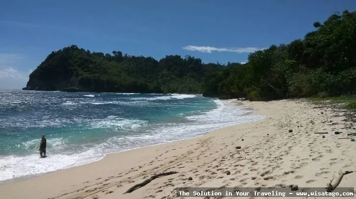 Pantai Ngalur, pesona alam memukau