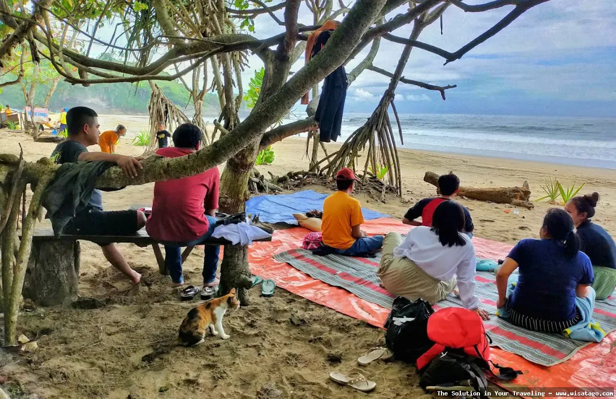 Pantai Ngantep Malang, pesona alam indah