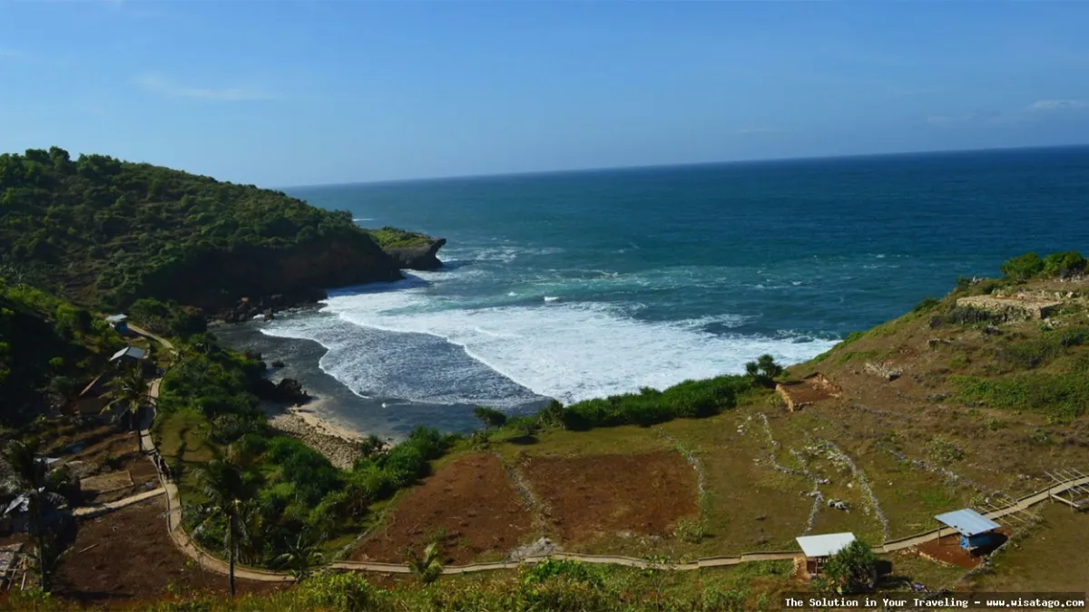 Pantai Ngeden, pemandangan indah menawan