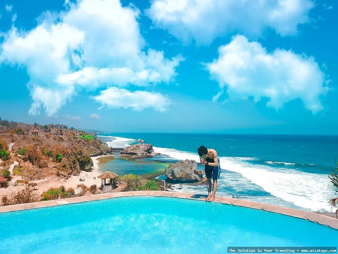 Pantai Ngrawe, keindahan tersembunyi Jogja