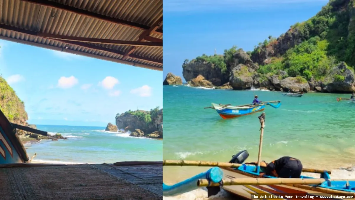 Pantai Ngrenehan Gunungkidul yang menawan