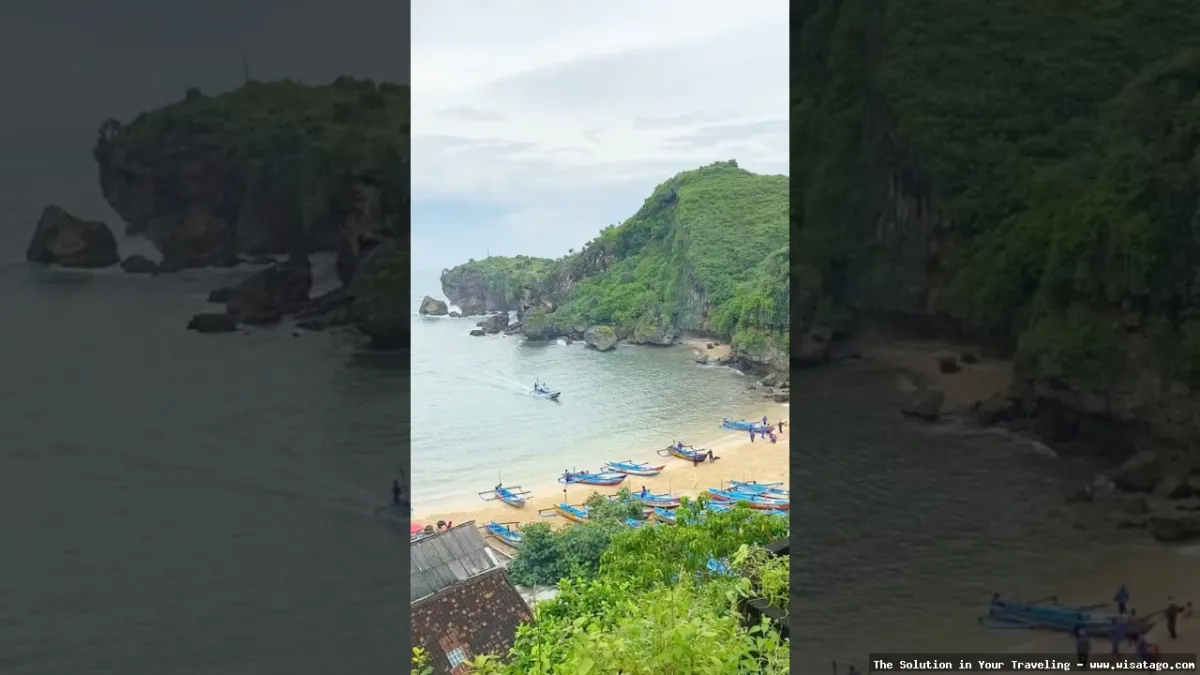 Pantai Ngrenehan Gunungkidul yang mempesona