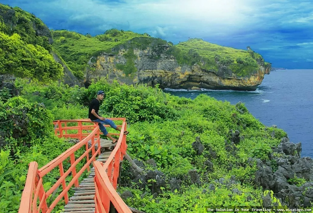 Pantai Nguluran, keindahan pesisir Yogyakarta.